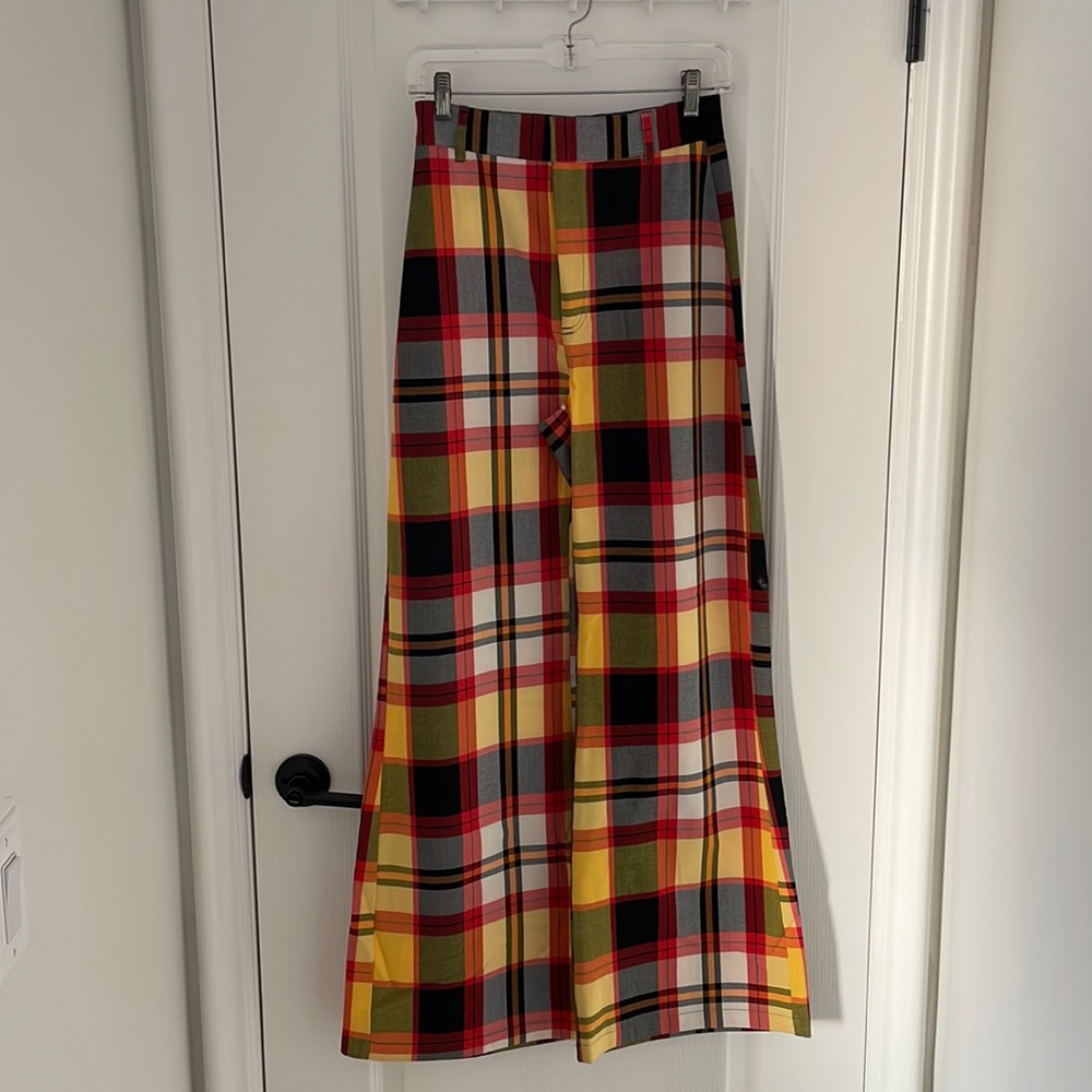 Free People Trousers - Plaid